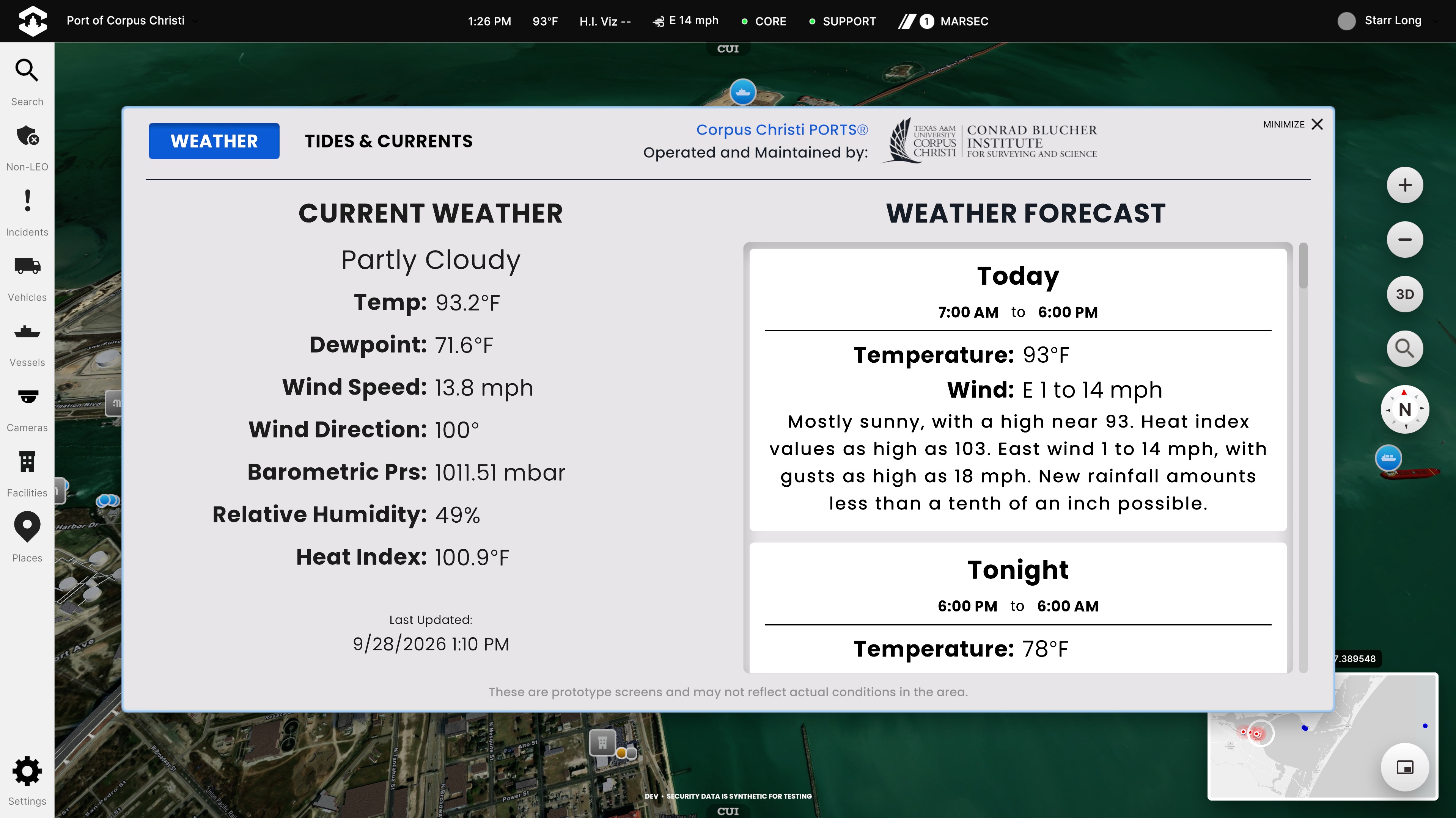 optics weather